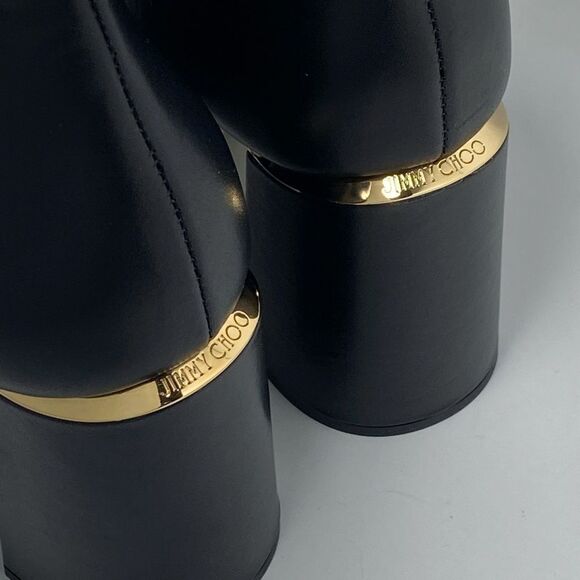 Jimmy Choo Loren 85MM Leather Ankle Boots size 40 - Picture 8 of 16